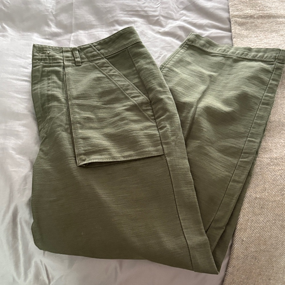 J. Crew Men's Cargo Pants in Olive
